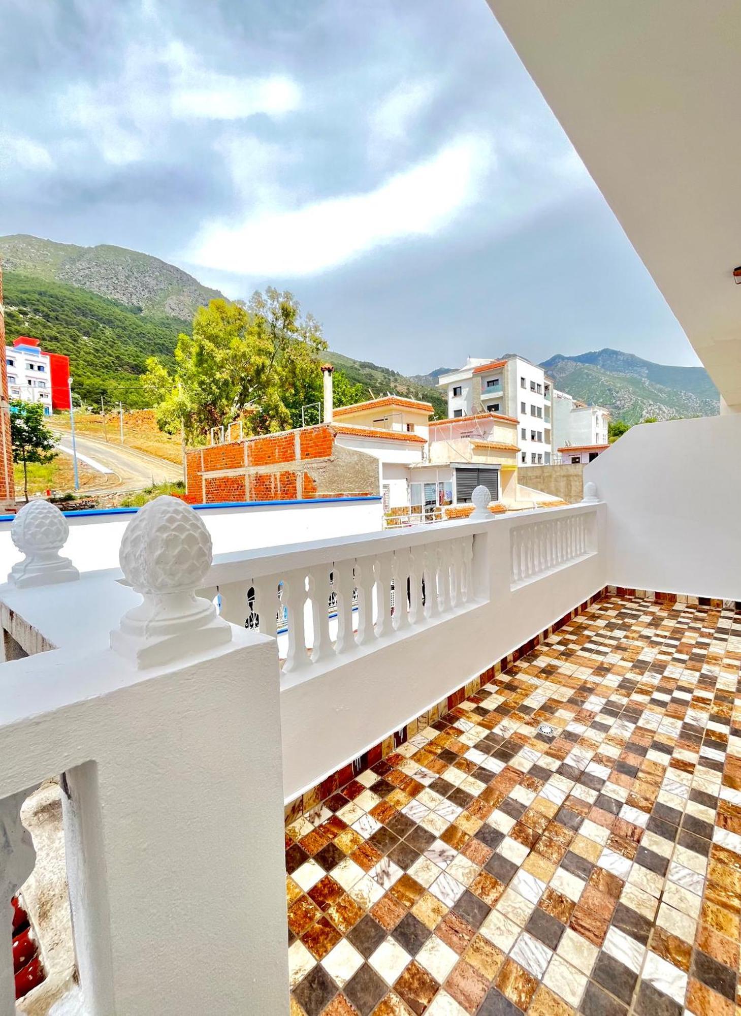 Perla Azul Penthouse Appartement Chefchaouen Buitenkant foto