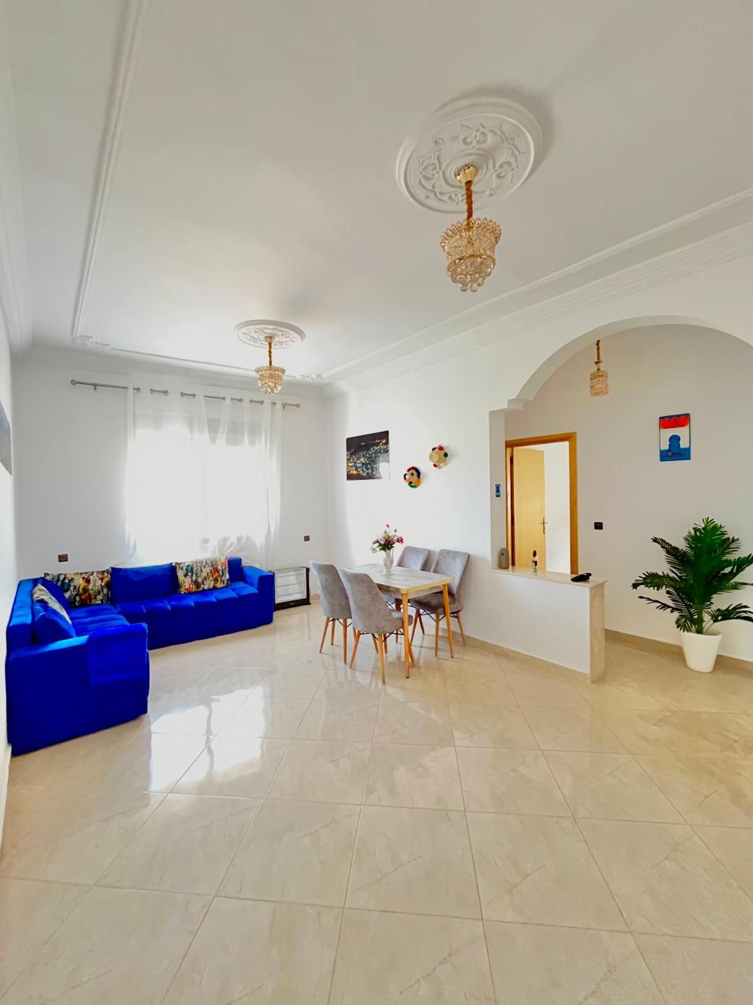 Perla Azul Penthouse Appartement Chefchaouen Buitenkant foto