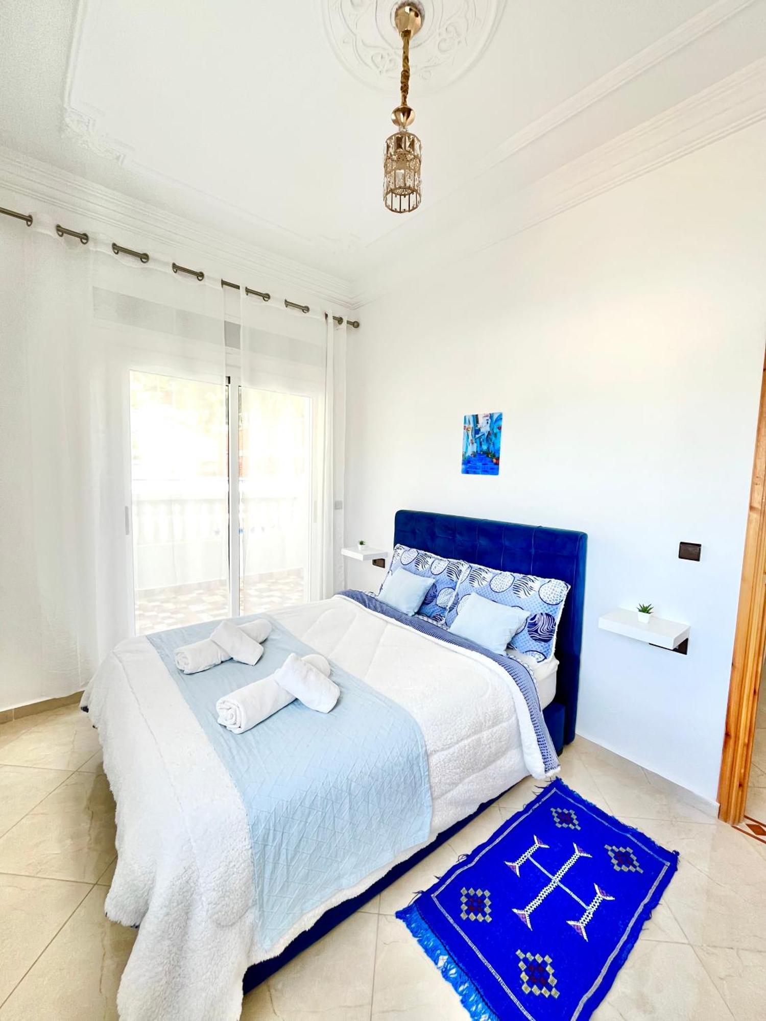 Perla Azul Penthouse Appartement Chefchaouen Buitenkant foto