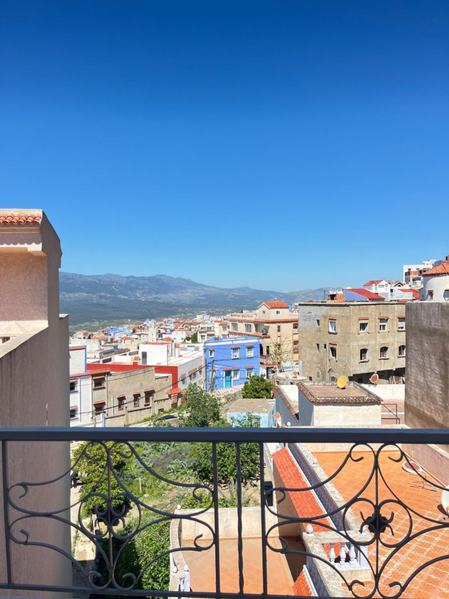 Perla Azul Penthouse Appartement Chefchaouen Buitenkant foto