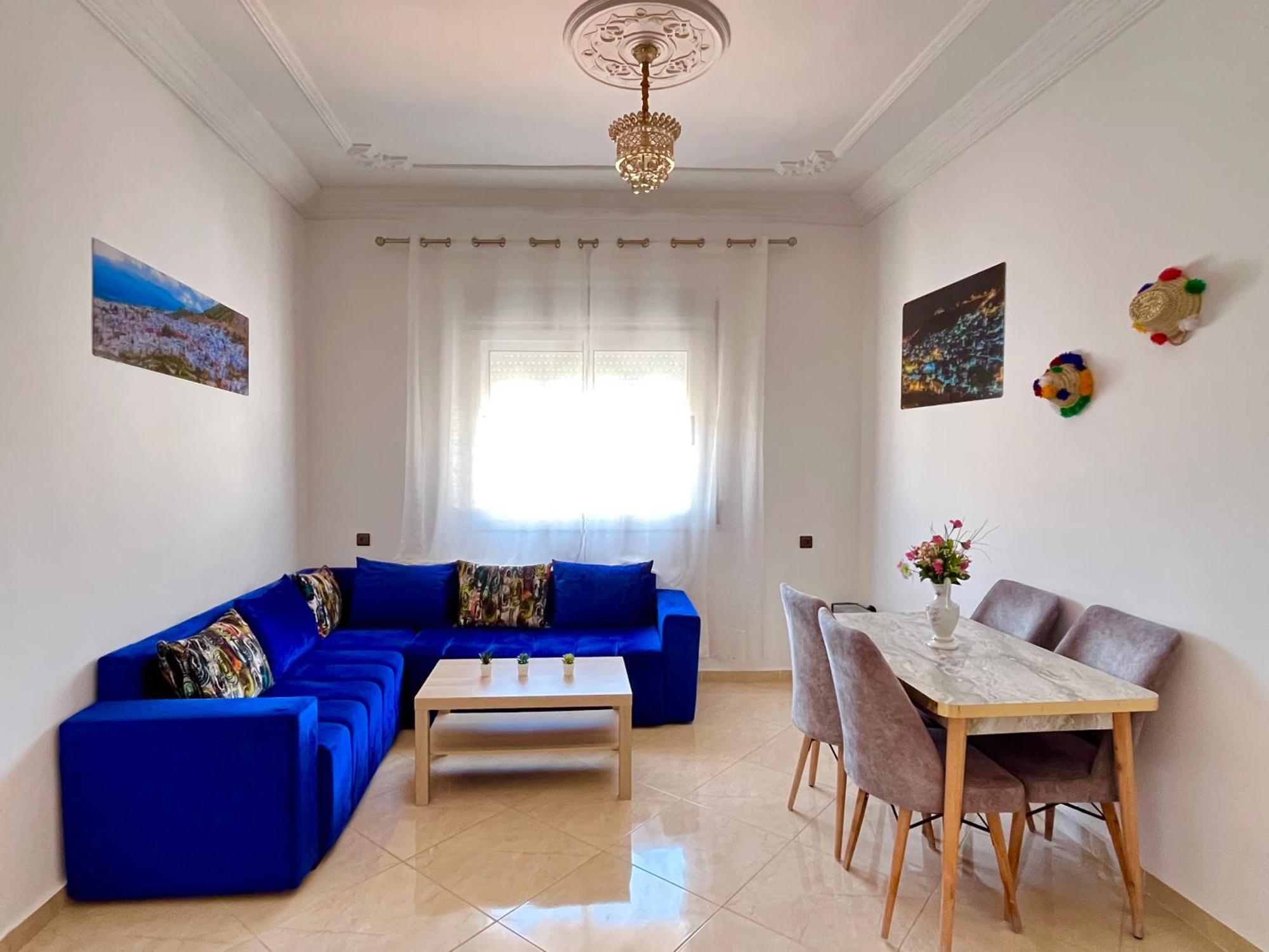 Perla Azul Penthouse Appartement Chefchaouen Buitenkant foto